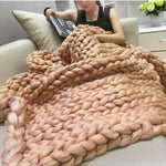 Chunky Knit Blanket