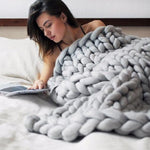 Chunky Knit Blanket