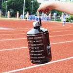 1 Gallon Motivational Water Bottle