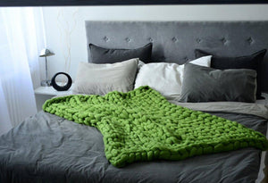 Chunky Knit Blanket