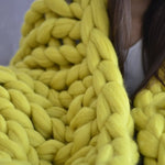 Chunky Knit Blanket