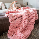 Chunky Knit Blanket