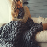 Chunky Knit Blanket