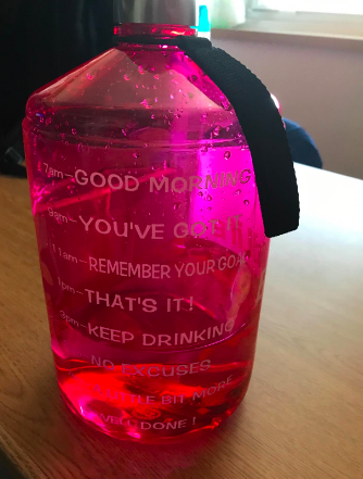 1 Gallon Motivational Water Bottle