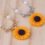 Sunflower Necklace