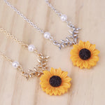 Sunflower Necklace