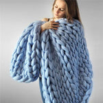 Chunky Knit Blanket